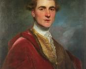 乔舒亚雷诺兹 - Portrait of Charles Hamilton, 8th Early of Haddington